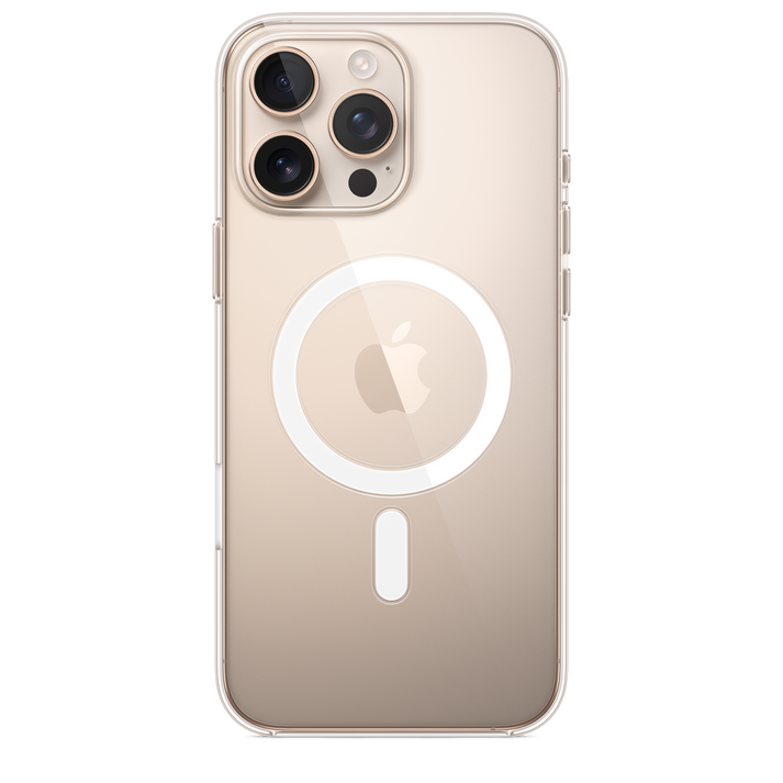 iPhone's clear case with magsafe
